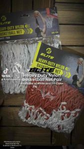 Elite Heavy Duty Nylon Basketball Net Pair ENBN330P