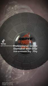 ALSB Above Level Professional Grade Slam Ball with Grip