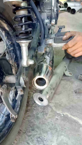 BULET PIPE for Cafe Racer152 KEEWAY w/Free SilenCer