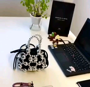 TAS WANITA C*K BEADED PREMIUM IMPORT | TAS PESTA IMPORT