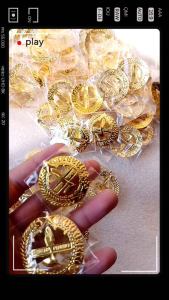 kerawang / Tanda topi Pramuka putra putri / tatop pembina cor tebal / perlengakapan pramuka