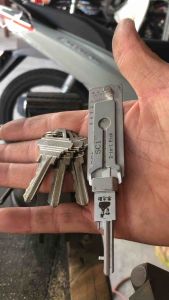 Bộ sửa khoá LISHI SC1 cho chìa 3 mương xéo 5 bi  chìa như hình  dễ dàng sử dụng