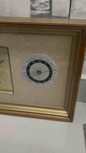 Affordable vintage wood desk mantel clock with a duck motif from the Hadley Collection 48x30x8 cm😍👌🏻