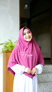 Jilbab jumbo syari HANA series by Daffi hijab sehari hari