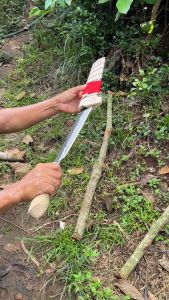 Golok cacah daging Golok berkebun golok serbaguna golok baja supertajam COD