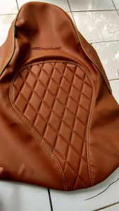 Cover Jok STYLO 160 Instan Tinggal Pasang Tanpa Stapless Model CAFERACER WAJIK Bahan Premium Tebal Anti Licin Waterproof