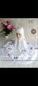 MUKENA SUTRA BLIZT SUPER ADEM HALUS LEMBUT BORDIR TULIP CANTIK HARGA BERSAHABAT