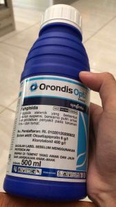 Orondis Opti 6/400sc 500ml Fungisida Untuk Mengendalikan Penyakit Pada Tanaman Melon Semangka Timun Dan Tomat