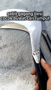 Sabit bahan gergaji arit rumput bisa buat ranting dahan super tajam