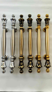 Handle Pintu Rumah Kuningan Nanas Polos Tarikan Pintu Antik Klasik Pegangan Anti Karat