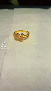 Cincin emas korea cop916 persis emas ori