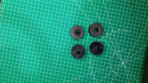 Karet Support Shockbreaker Innova Fortuner Hilux Set Kanan Kiri Bahan Karet Ban set 2pcs.