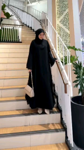 ABAYA ARAB GAMIS \"RAINAA SERIES\" BAJU GAMIS ELEGAN MEWAH SIMPEL BARU AND FASHIONABEL