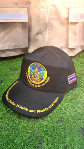หมวกแก๊ปกรมอุทยาน หมวกแก๊ปกรมอุทยานสัตว์ป่าแลัพันธุ์พืช