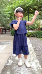 Setelan Anak Rayon Rok CORLA SMILEE