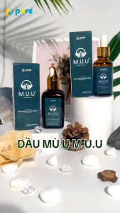 Dầu mù u M.U.U - Chăm sóc làn da giảm bỏng giảm ngứa giảm hăm tã - 30ml/50ml