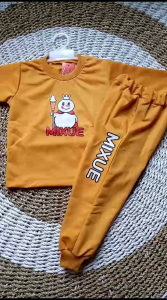 Baju anak laki-laki usia 1-5 tahun Setelan anak laki-laki dan perempuan mixue ice cream