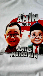 Kaos Anies Amin 2024 No 3 Kaos Capres Menang Gemoy Kaos Gemes Capres Cawapres Relawan Anies Amin 2024 Indonesia Maju Gemoi