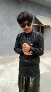 kemko sultan embos/kemeja koko pria