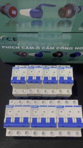 Aptomat MCB an toàn NXB-63 2P 3P với dãy dòng điện 16A ==>63A 220 VAC Hãng ChiNT
