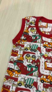 ชุดเสื้อกล้ามเด็ก ชุดเสื้อแขนกุดเด็ก ผ้าไมโคร พร้อมส่งจากไทย ส่งเร็ว