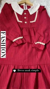 FG FASHION GAUN PESTA ANAK BAJU LEBARAN HARI RAYA ANAK | SIZE 5-8TH