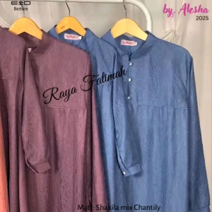 Gamis Raya series 2025 Dress Ibu dsn Anak Couple Bju Wanita Lebaran