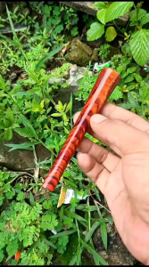 Pipa Cangklong Kayu Red Zebra 11cm