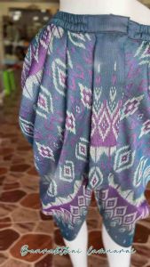 โจงกระเบน สำเร็จรูป ผู้ใหญ่ ผ้าฝ้ายไล่สี t