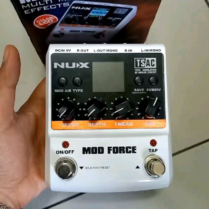 NUX GUITAR EFFECT MOD FORCE MULTI PEDAL EFEK MODULATION | Lazada