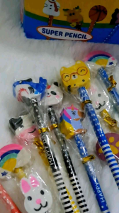 Pensil+penghapus Lucu (isi 24 pcs)