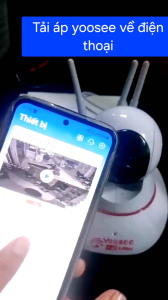 [TẶNG hộp kt] Camera wifi YooSee màu full HD báo động đàm thoại.