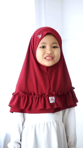 Jilbab Anak Remple hijab anak instan Annaila
