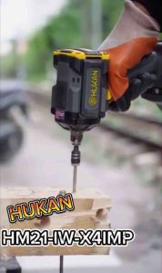 Máy Siết Bulong Pin Hukan HM21-IW-X4IMP Brushless Chân Pin Thông Dụng M21 | Bulong Pin Chính Hãng Hukan