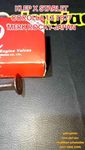 KLEP X STARLET COROLLA 1.3 TB77 MERK ROCKY JAPAN