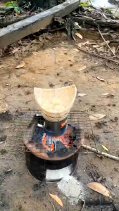 ชุดนึ่งข้าวเหนียว 👉หวด+ฝา+แก้ว 💥คาดติวแนวตั้ง 👍 ที่นึ่งจิ๋ว