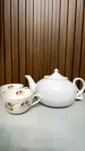 Porcelain Tea Pot Ceramics Without Strainer