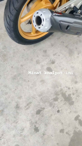 Knalpot TTM  suara NGEBAS adem No Mber" Vario 125/Vario 150 LED NEW/Copy Vario Karbu