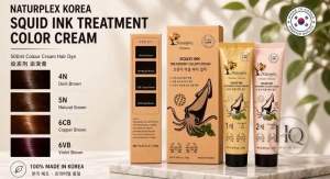 Naturplex Korea Squid Treatment Color Cream 250g x2 Hair Colour Cream Cover Grey Hair Made in Korea Pewarna Rambut Hair Dye Salon 韩国墨鱼盖白发染膏染发膏染发剂