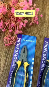 Tang Potong Kombinasi Lancip 6in1 | Alat Perkakas Pengupas Pemotong Kawat Kabel Bahan