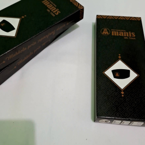 Peci Manis AC Songkok Nasional HM Toha Hitam Polos Plat Kuning Tanpa Kertas