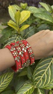 Premium Silk Thread Bangles Red/ Indian bangles/ Deepawali gifts/ Pooja gifts/ return gifts/ return favours / Diwali gifts Pooja gifts/ return gifts