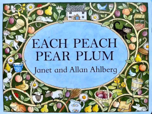 【Ready Stock】Each Peach Pear Plum board book Board book by Allan Ahlberg