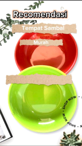 1lusin ( 12pcs ) lepek plastik / lepek sambel / lepek kecil / tempat sambal mercury