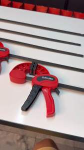 F แคล้มป์ DURATEC  คุณภาพสูง หนีบจับชิ้นงาน