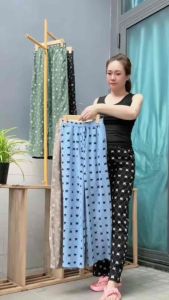 Quần xốp in họa tiết ngẫu nhiên cực hot co giãn freesize 45-60kg