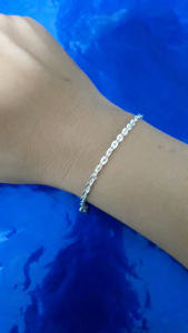 Gelang Tangan Anak Nori Fancy Ukir (Perak 925)
