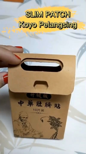 Paket 10 Box isi 100 pcs -Slimming Pacth Herbal Cina Koyo Pembakar Lemak Ampuh