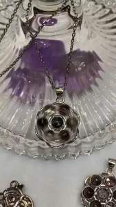 【CRYSTAL水晶】【高品质】【吊坠】绿幽灵时来运转吊坠 Green Phantom Fortune Pendant