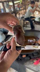 Dodol Tradisional/Alame Khas Padangsidimpuan (Dodol keras yang bisa dipotong)